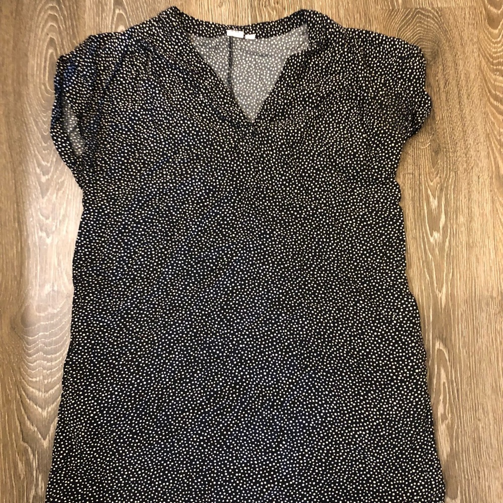 Black and white tee shirt dress